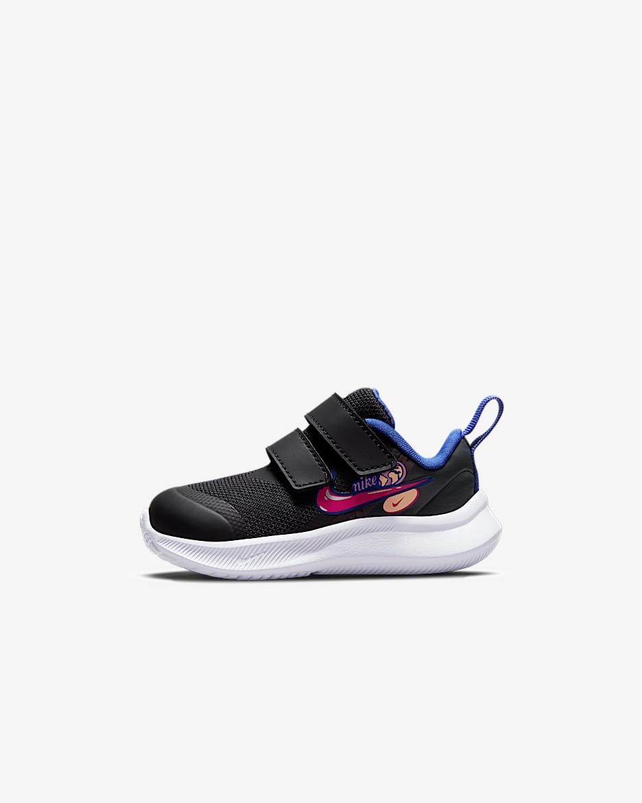 Nike star runner toddler black shop